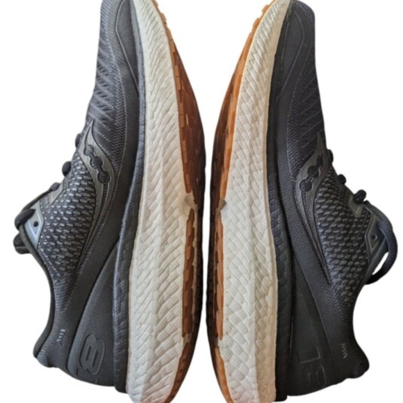 Saucony Black Running Sneakers - Picture 8 of 10